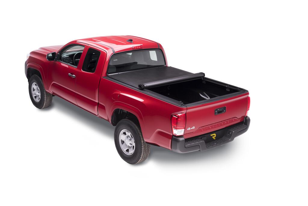 Lo Pro Tonneau Cover Black Tonneau Cover 2005-2015 Toyota Tacoma 5 Foot Bed Truxedo