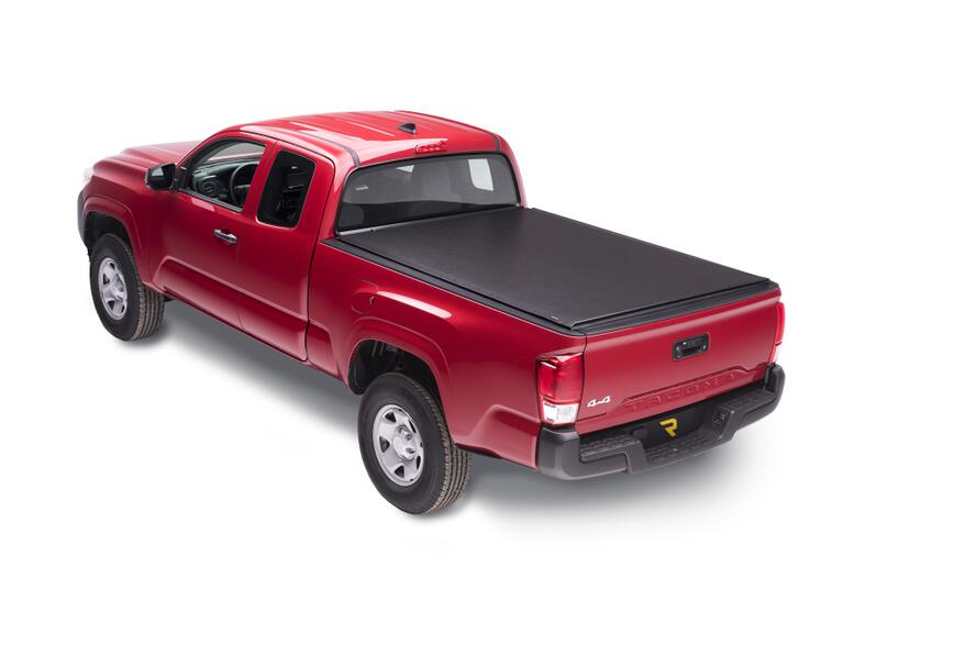 Lo Pro Tonneau Cover Black 2024-2026 Toyota Tacoma 6 Foot 2 Inch Bed Truxedo
