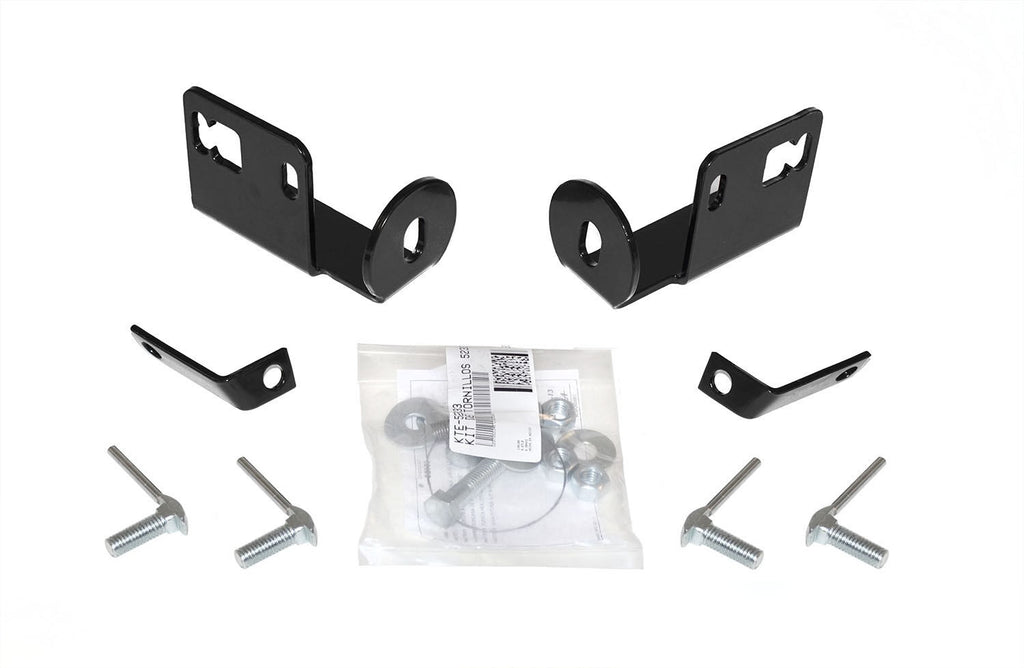 RC2 & RC2 LR Bull Bar Mounting Bracket Kit Only Textured Black 2015-2025 Ford F-150 Go Rhino