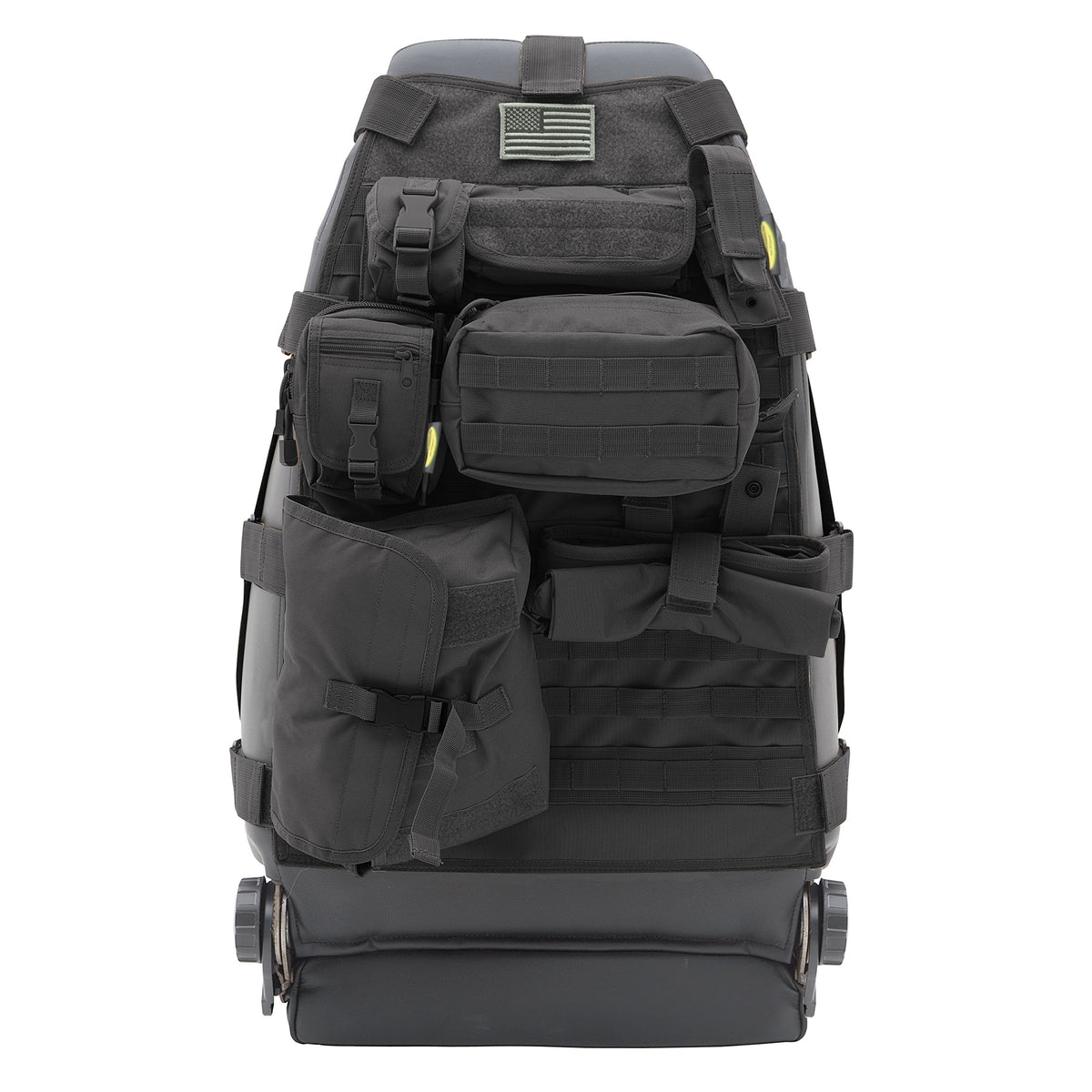 Gear Seat Cover Front Black 76-18 CJ & Wrangler YJ/TJ/LJ/JK Smittybilt
