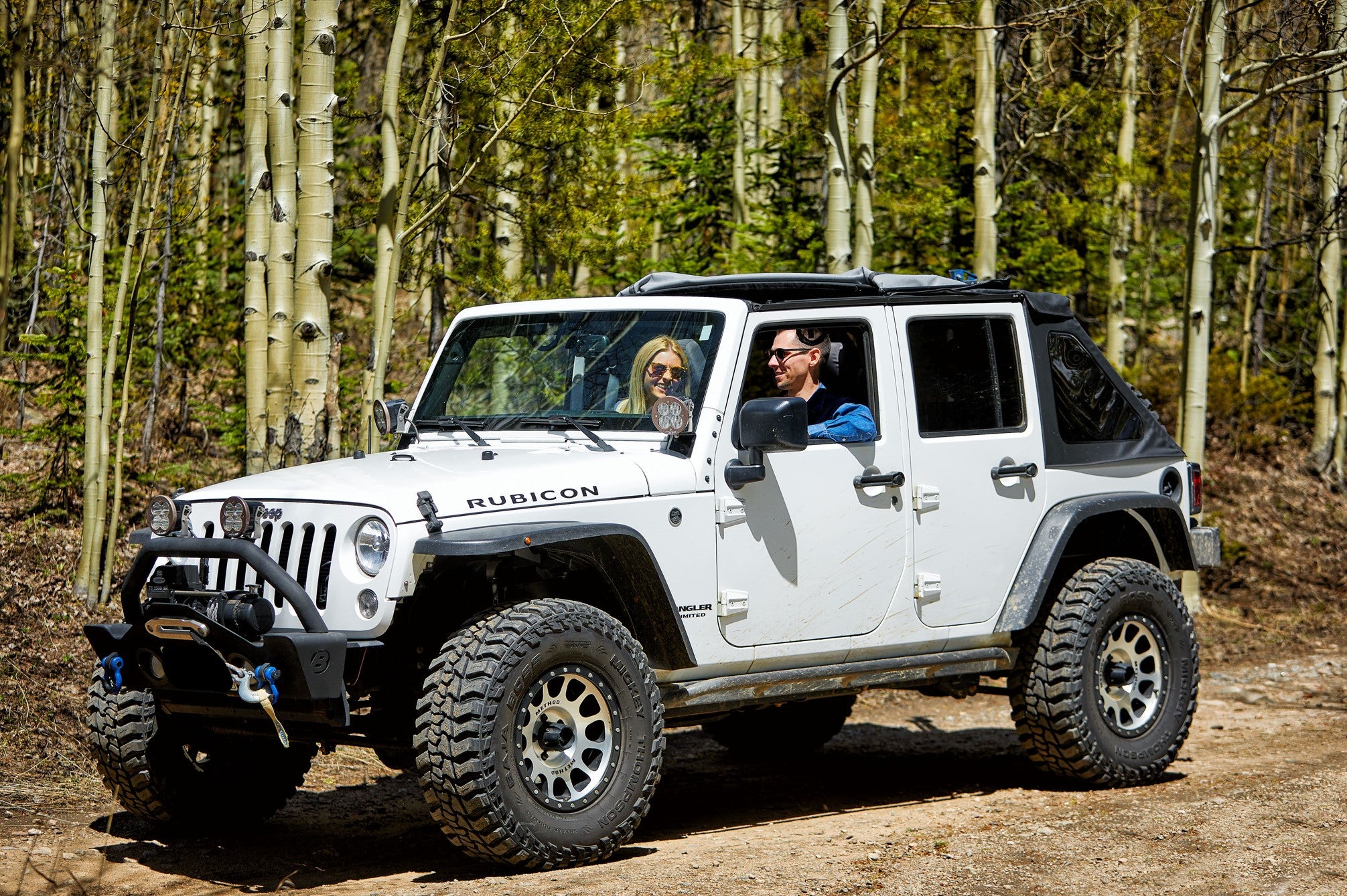 The Ascent Soft Tops For Jeep 2007-2018 Wrangler JK 4 Door Black Diamond Bestop