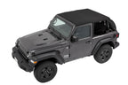 Trektop Jeep '18-26 Wrangler JL 2-Door Premium Black Twill Bestop
