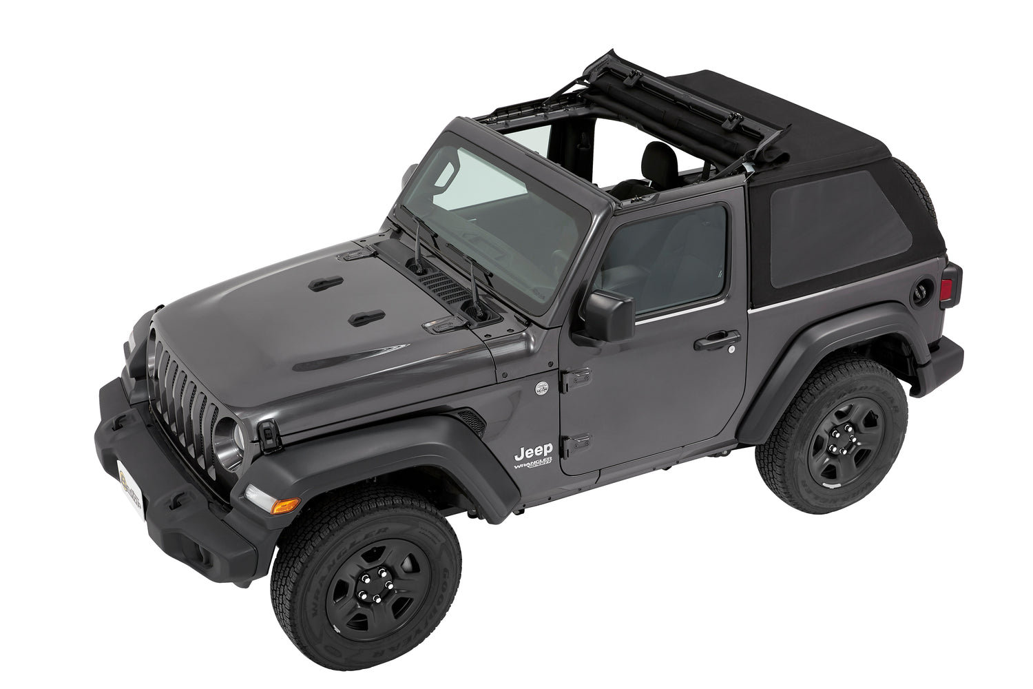 Trektop Jeep '18-26 Wrangler JL 2-Door Black Diamond Bestop