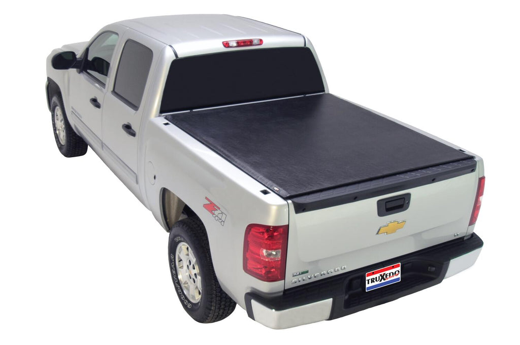 Lo Pro Tonneau Cover Black 2007-2013 Silverado/Sierra 5 Foot 9 Inch Bed without Cargo Management System Truxedo
