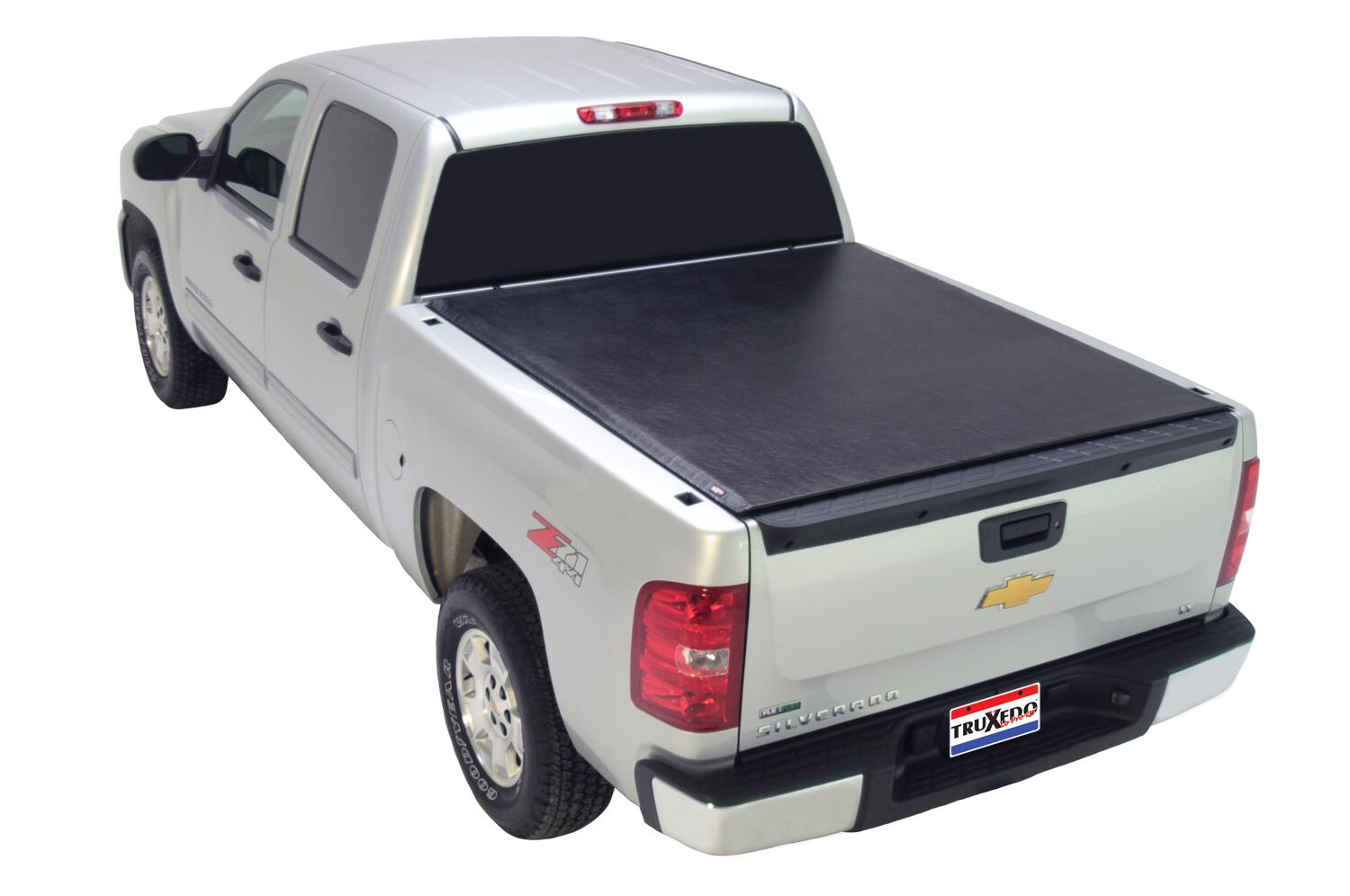 Lo Pro Tonneau Cover Black 2007-2013 Silverado/Sierra 1500/2007-2014 2500 HD/3500 HD 6 Foot 6 Inch Bed without Cargo Management System Truxedo
