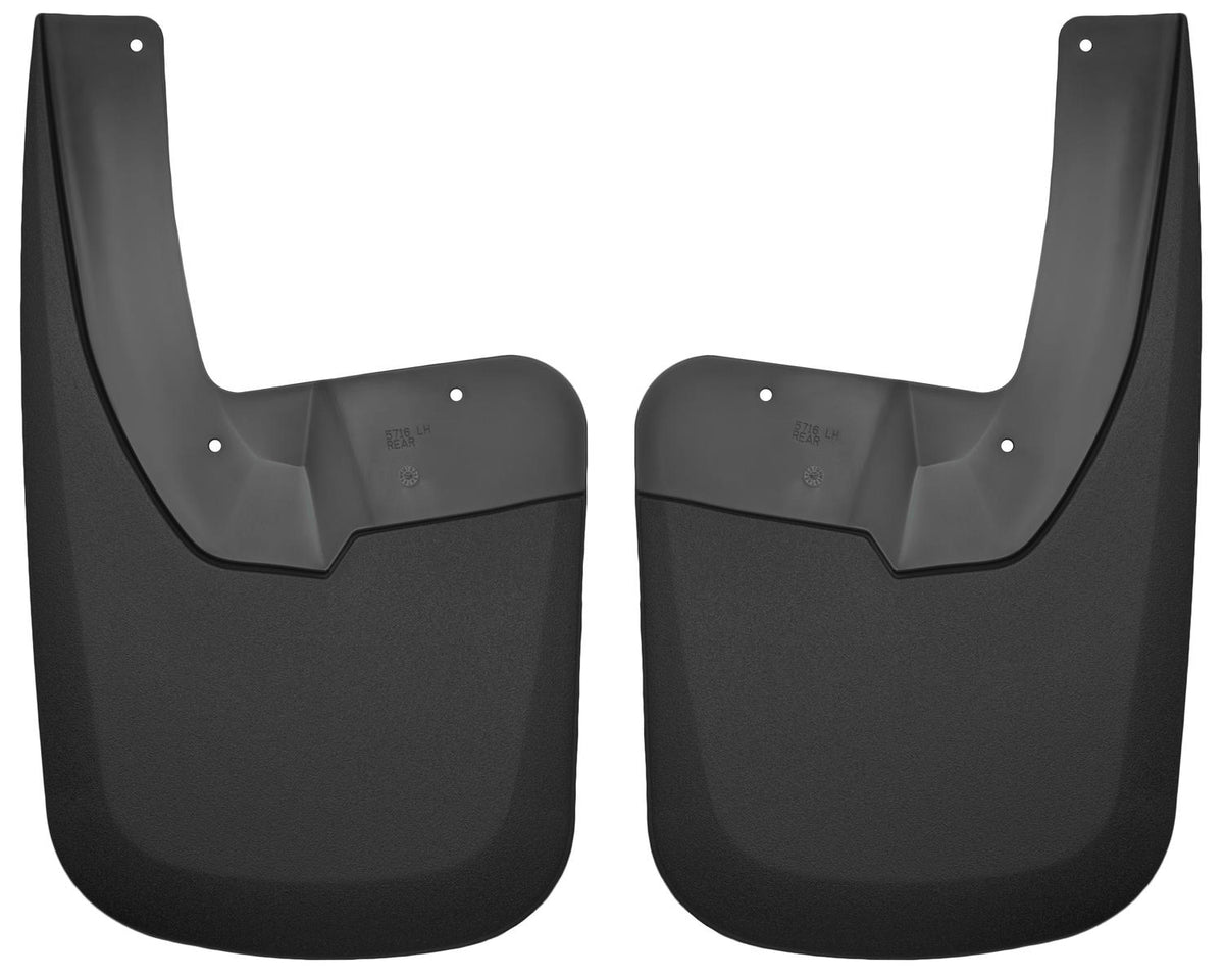 Custom Mud Guards Rear Mud Guards For 2009-2024 Ram 1500/2500/3500 with factory fender flares Does Not Fit Rear Dually model Husky Liners