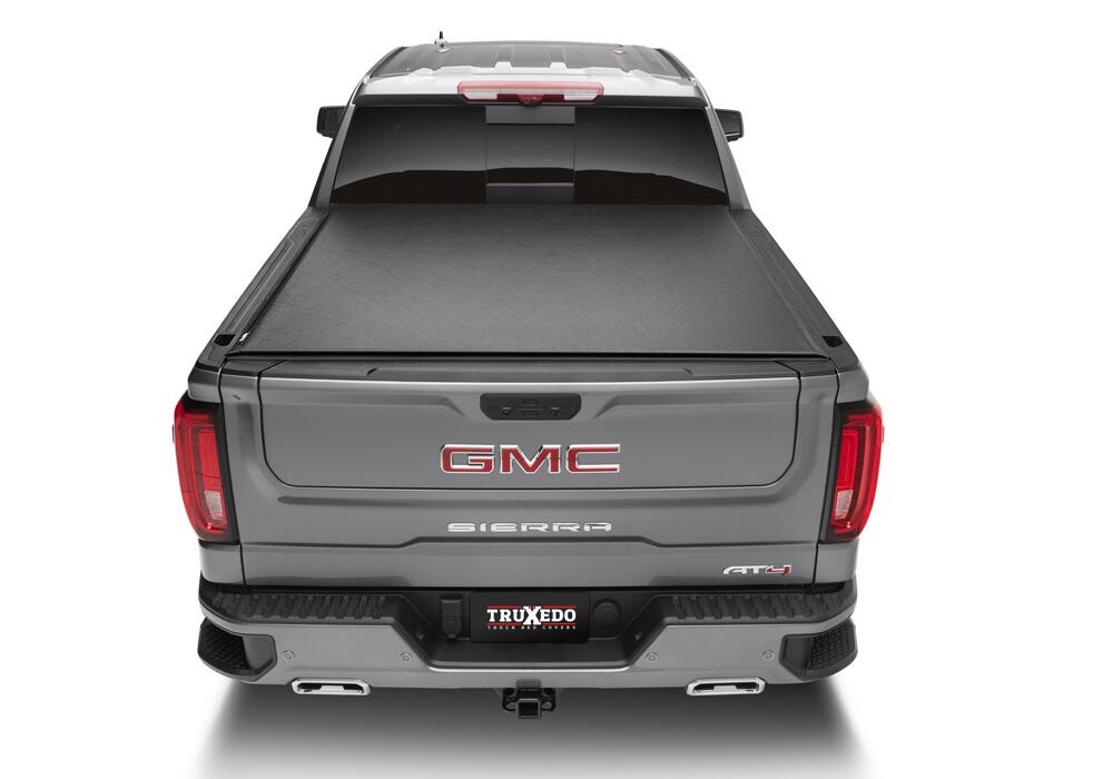 Lo Pro Tonneau Cover Black 2019 (New Body Style)-2026 Silverado/Sierra (without CarbonPro Bed) 5 Foot 9 Inch Bed Truxedo