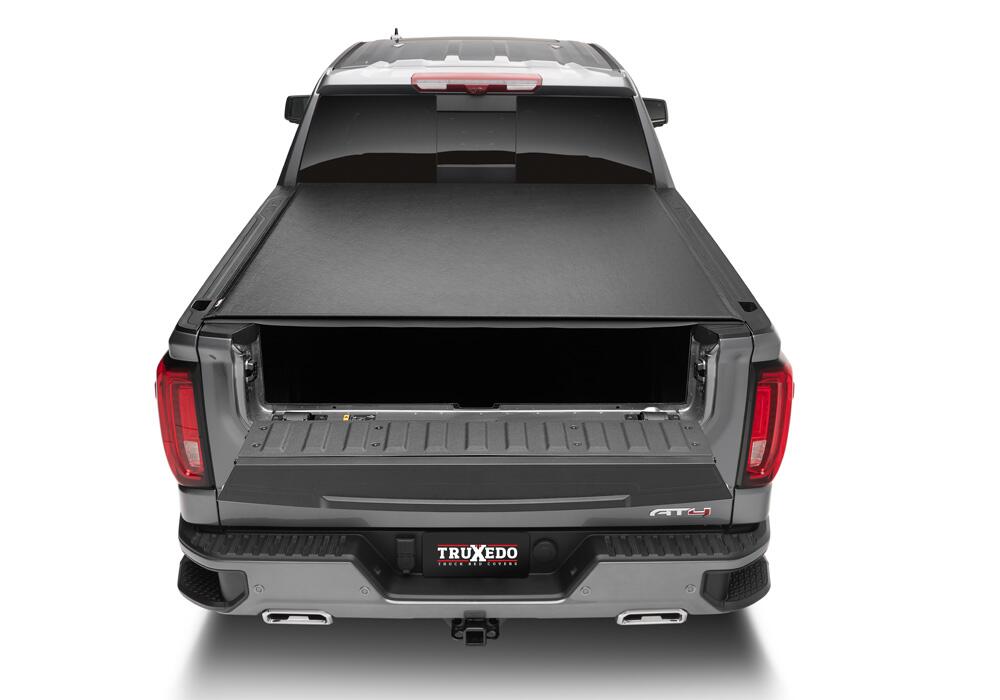 Lo Pro Tonneau Cover Black 2019 (New Body Style)-2026 Silverado/Sierra 1500 6 Foot 7 Inch Bed Truxedo