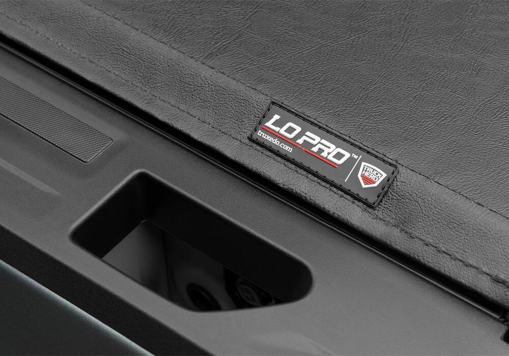 Lo Pro Tonneau Cover Black 2019 (New Body Style)-2026 Silverado/Sierra 1500 6 Foot 7 Inch Bed Truxedo