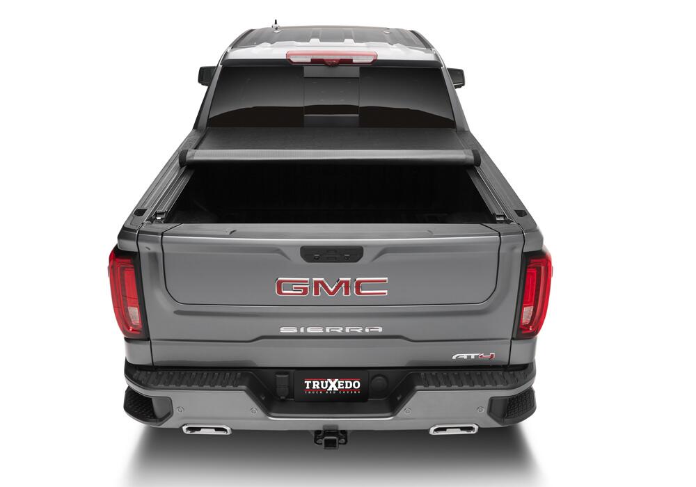 Lo Pro Tonneau Cover Black 2019 (New Body Style)-2026 Silverado/Sierra 1500/2020-2026 2500 HD/3500 HD 8 Foot Bed Truxedo