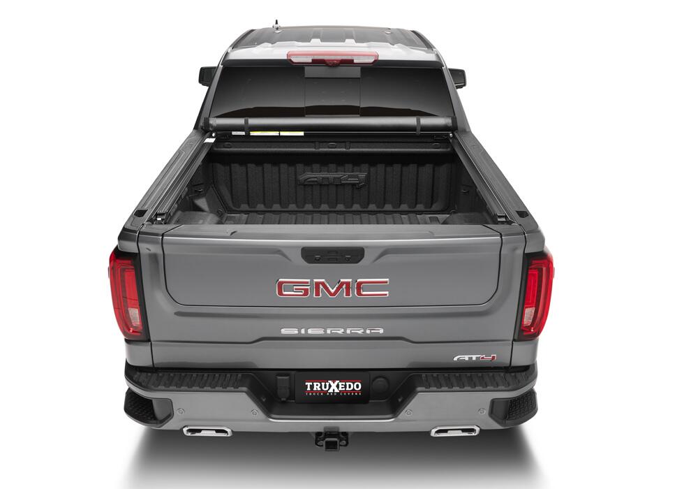 Lo Pro Tonneau Cover Black 2019 (New Body Style)-2026 Silverado/Sierra 1500/2020-2026 2500 HD/3500 HD 8 Foot Bed Truxedo