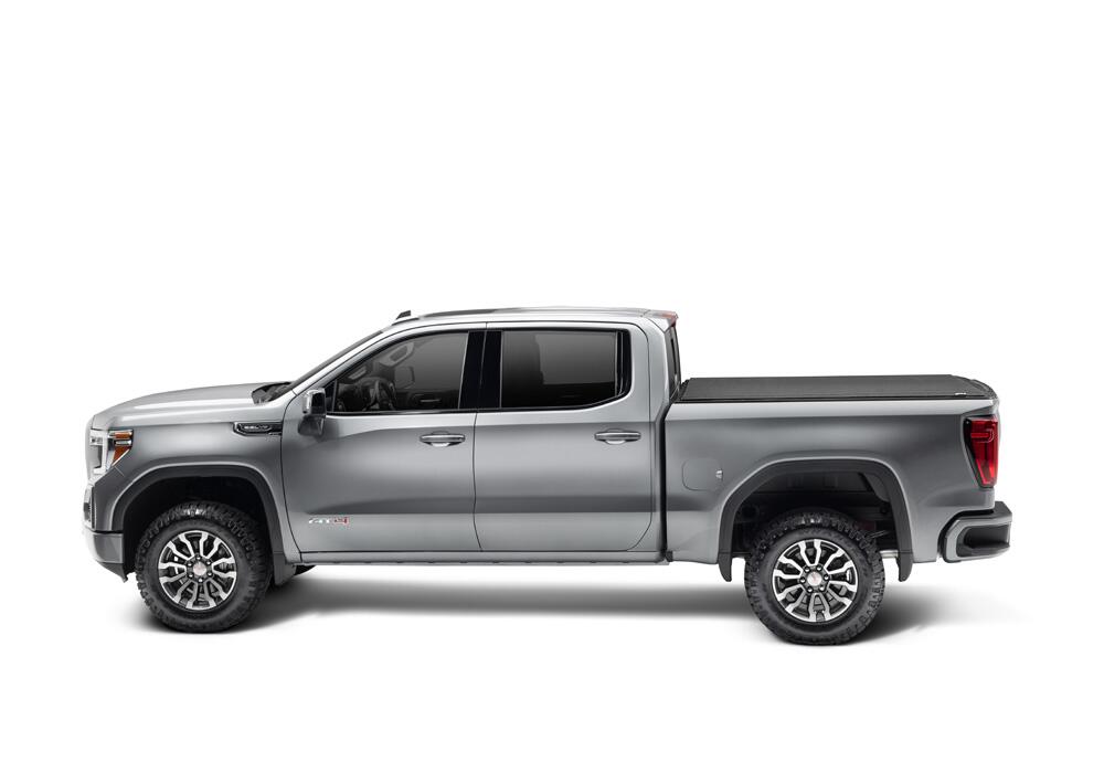 Lo Pro Tonneau Cover Black 2019 (New Body Style)-2026 Silverado/Sierra 1500/2020-2026 2500 HD/3500 HD 8 Foot Bed Truxedo