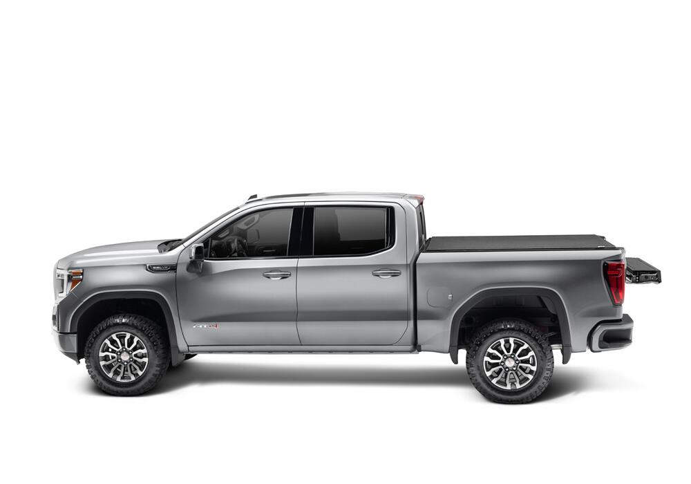 Lo Pro Tonneau Cover Black 2019 (New Body Style)-2026 Silverado/Sierra 1500/2020-2026 2500 HD/3500 HD 8 Foot Bed Truxedo