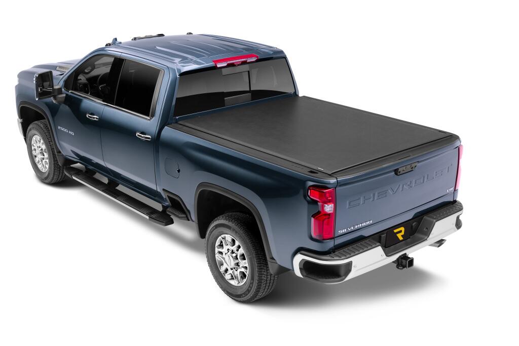 Lo Pro Tonneau Cover Black 2020-2026 Silverado/Sierra 2500 HD/3500 HD 6 Foot 9 Inch Bed with or without MultiPro Tailgate Truxedo