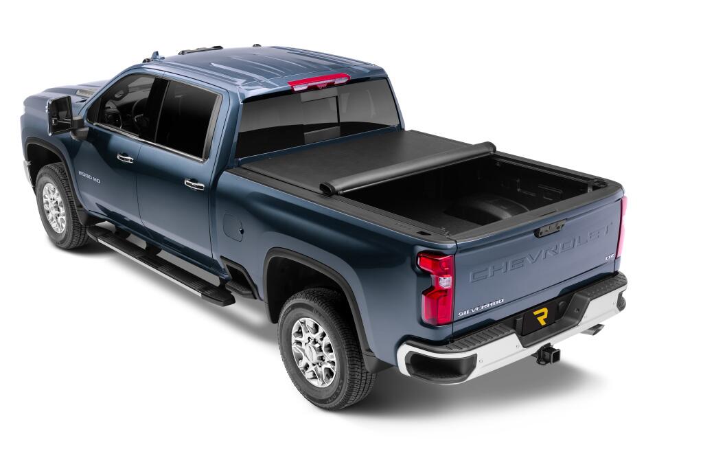 Lo Pro Tonneau Cover Black 2020-2026 Silverado/Sierra 2500 HD/3500 HD 6 Foot 9 Inch Bed with or without MultiPro Tailgate Truxedo