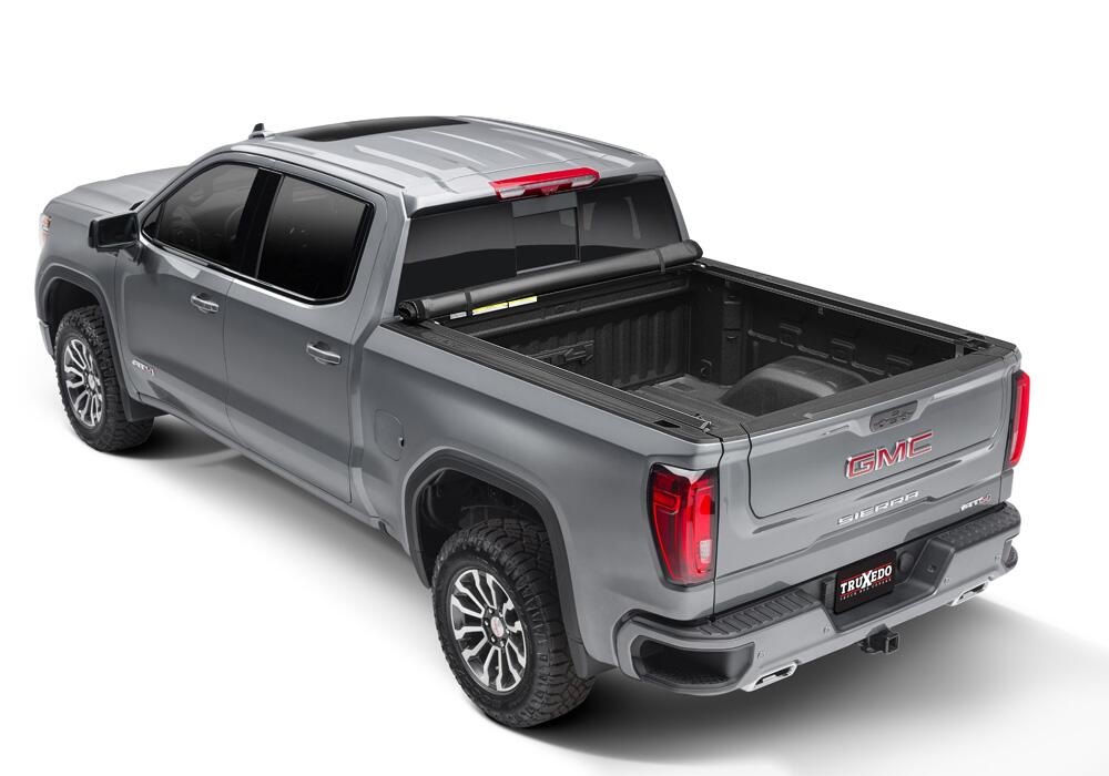 Lo Pro Tonneau Cover Black 2020-2026 GMC Sierra (with CarbonPro Bed) 5 Foot 9 Inch Bed Truxedo