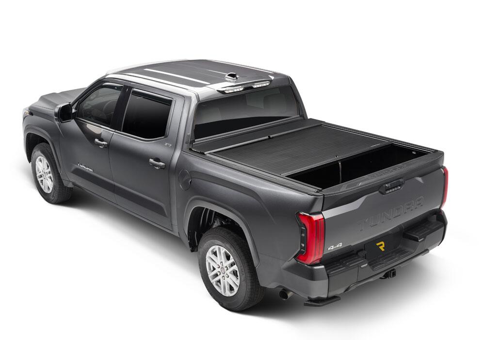 A-Series XT Locking Retractable Truck Bed Cover for 2022-2026 Toyota Tundra 6' 7 inch Bed without Trail Special Edition Storage Boxes Roll N Lock
