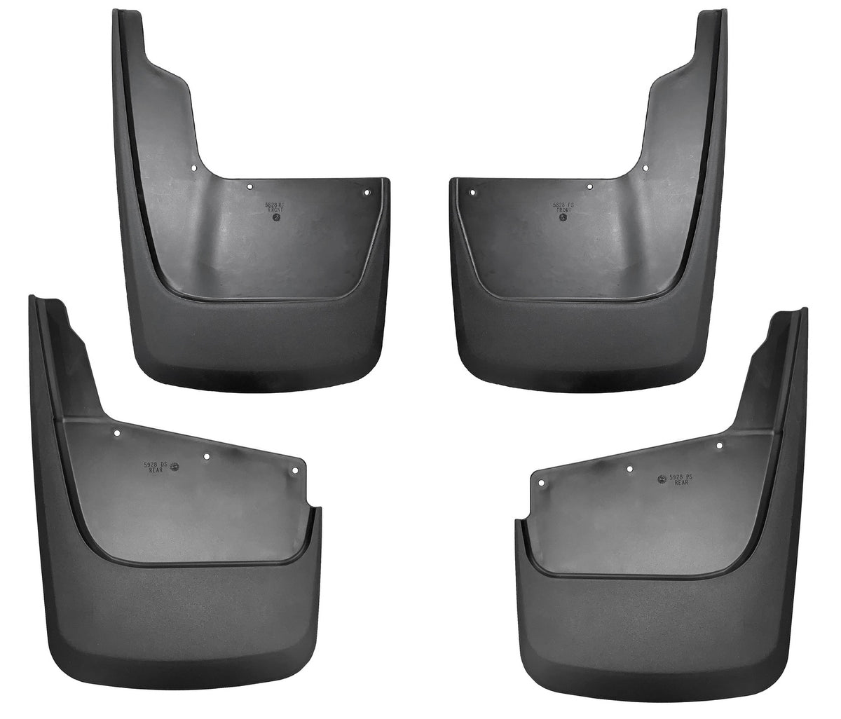 Custom Mud Guards Front and Rear Mud Guard Set For 2020-2026 Silverado 2500 HD/3500 HD Husky Liners