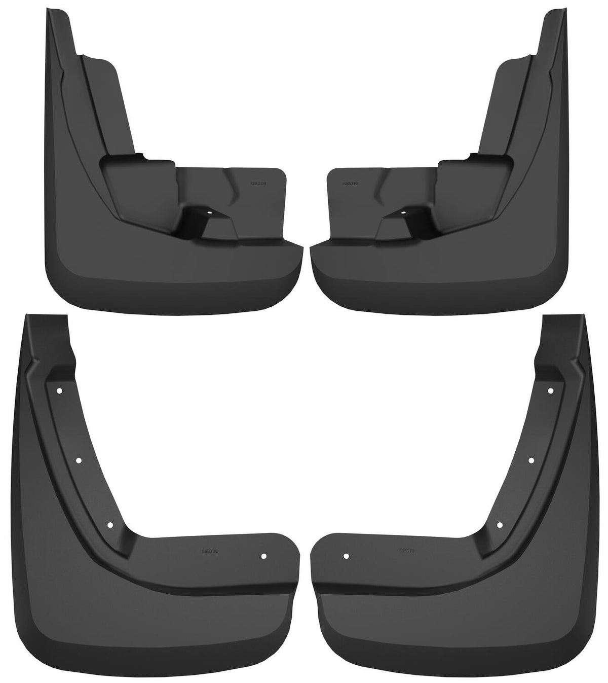 Custom Mud Guards Front and Rear Mud Guard Set For 2020-2025 Explorer Husky Liners