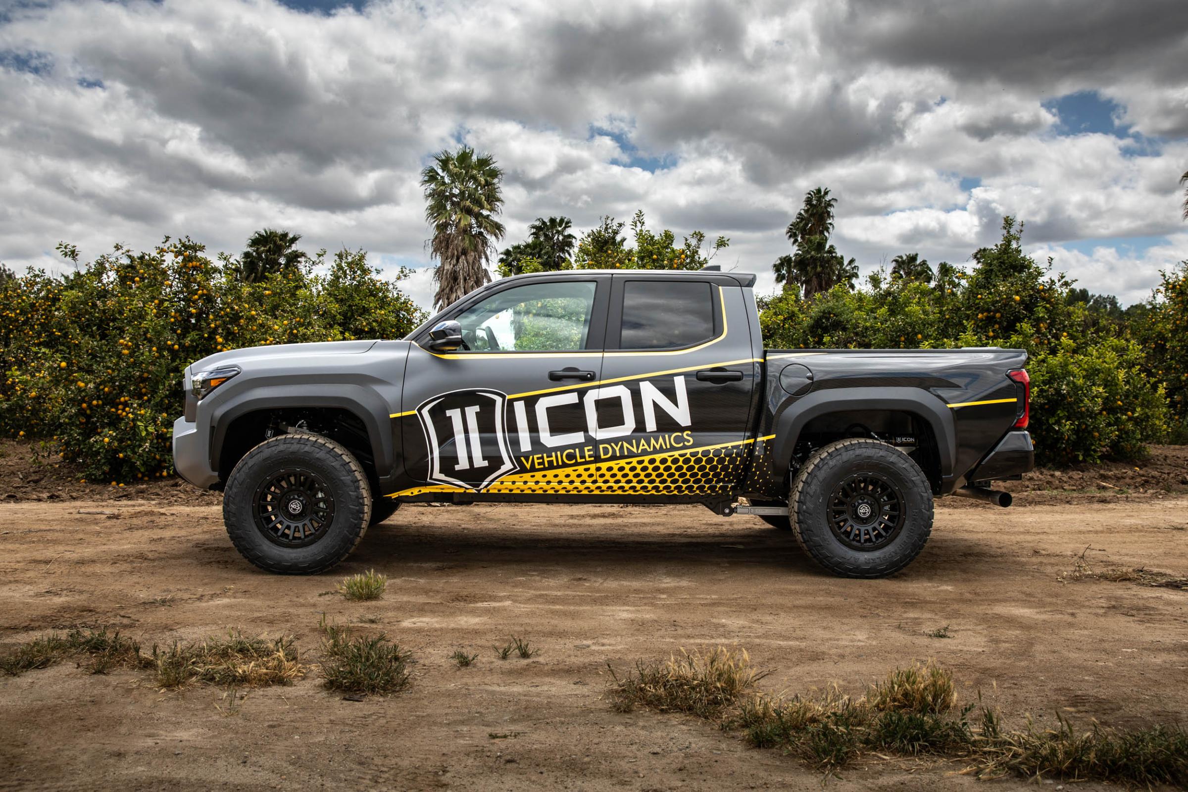 2024-2025 Toyota Tacoma V.S. 2.5 Series Coilover Kit Remote Reservoir Pair Icon Vehicle Dynamics
