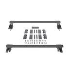 XRS Cross Bars Truck Bed Rail Kit for Mid Sized Trucks without Tonneau Covers Textured Black 2005-2026 Nissan Frontier 2015-2026 Colorado/Canyon 2016-2026 Toyota Tacoma Go Rhino