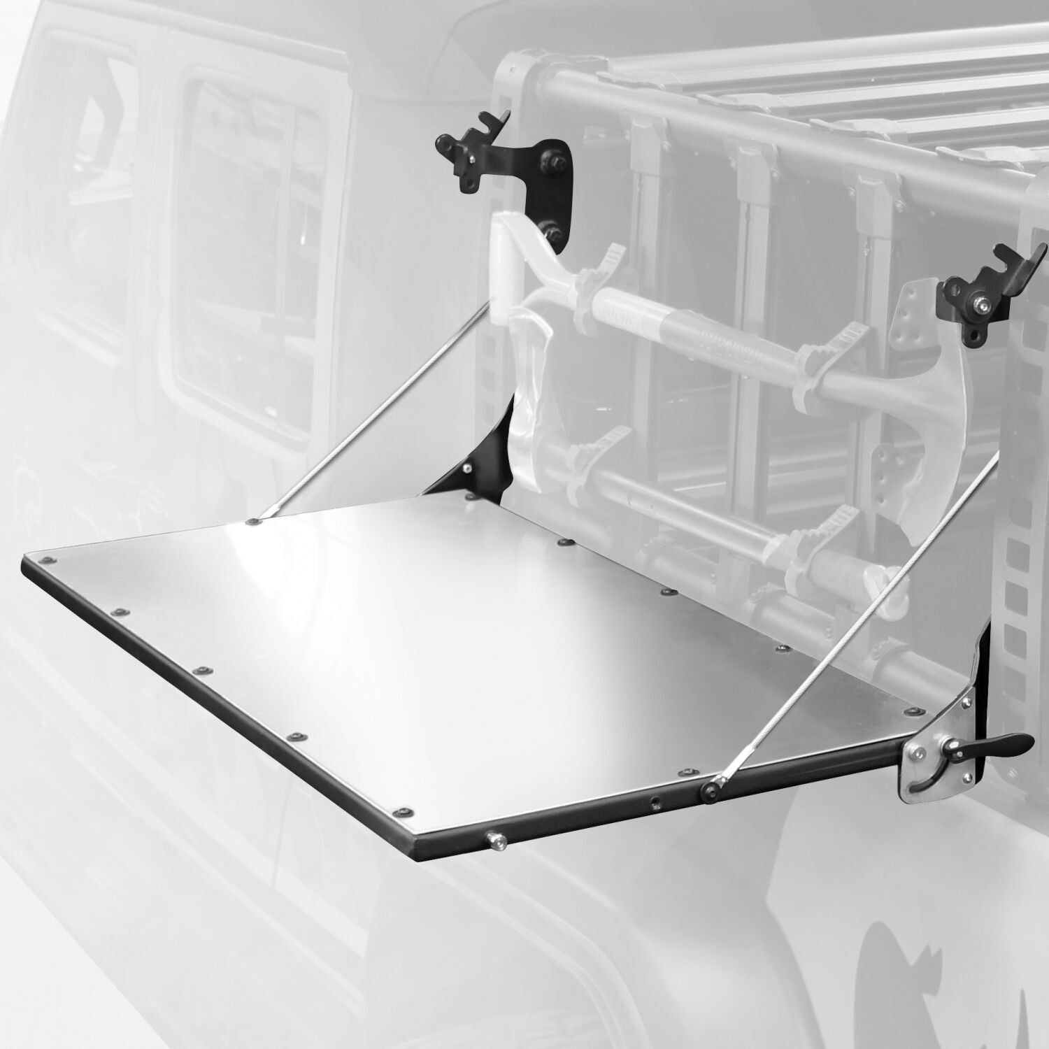 XRS Accessory Gear Table Midsize Truck Textured Black 2006-2025 Nissan Frontier 2015-2026 Colorado/Canyon 2016-2025 Toyota Tacoma 2019-2026 Ford Ranger 2020-2025 Jeep Gladiator Go Rhino