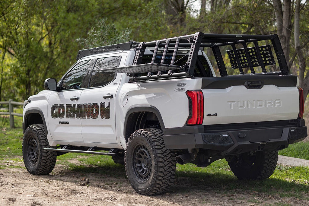 XRS Accessory Gear Table Full Sized Truck Textured Black 2014-2026 Toyota Tundra 2015-2026 Ford F-150 2019-2026 Silverado/Sierra 1500 Go Rhino