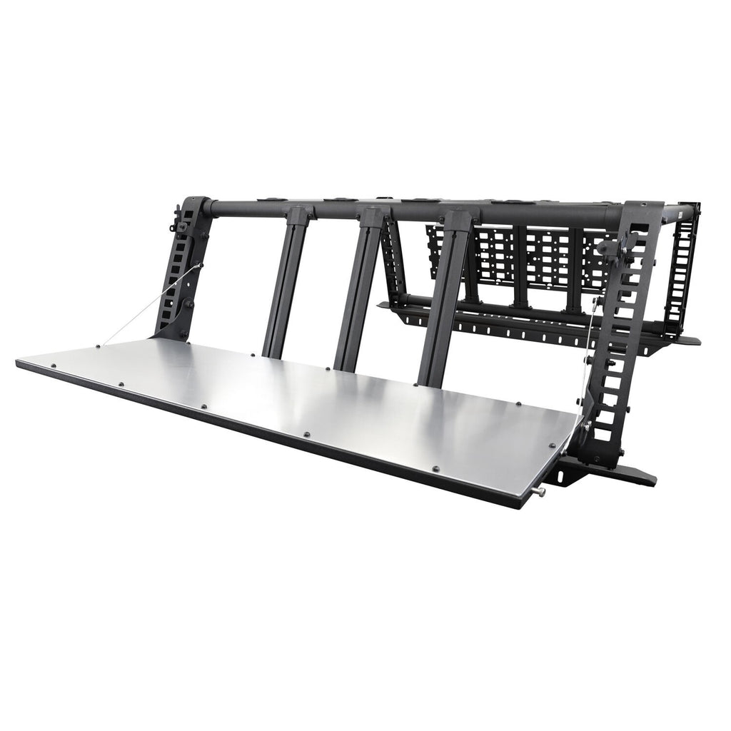 XRS Accessory Gear Table Full Sized Truck Textured Black 2014-2026 Toyota Tundra 2015-2026 Ford F-150 2019-2026 Silverado/Sierra 1500 Go Rhino