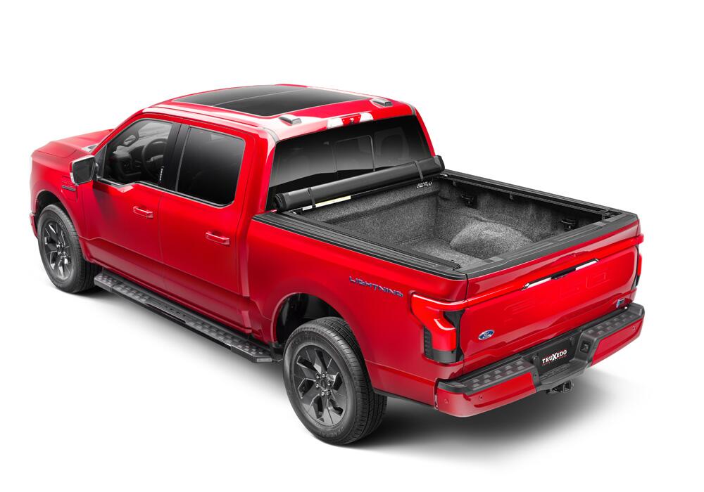 Lo Pro Tonneau Cover Black 2015-2025 Ford F-150 5 Foot 7 Inch Bed (Includes Lightning) Truxedo