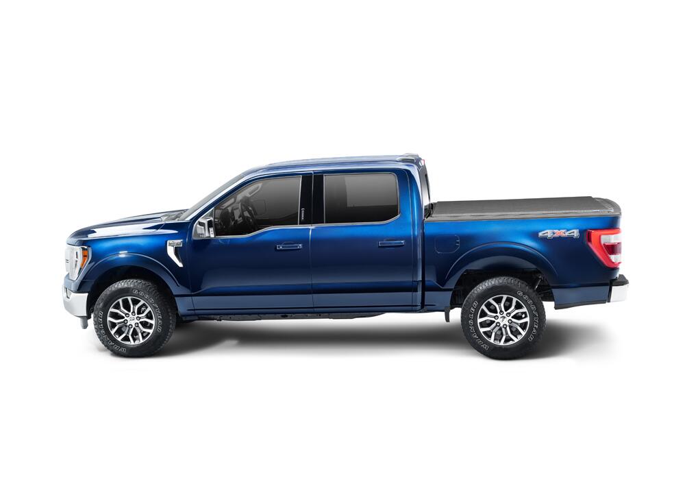 Lo Pro Tonneau Cover Black 2015-2025 Ford F-150 6 Foot 7 Inch Bed Truxedo