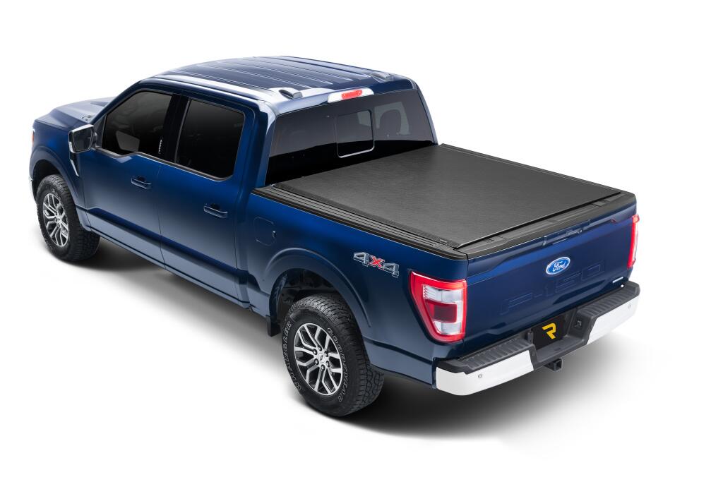 Lo Pro Tonneau Cover Black 2015-2025 Ford F-150 8 Foot 2 Inch Bed Truxedo