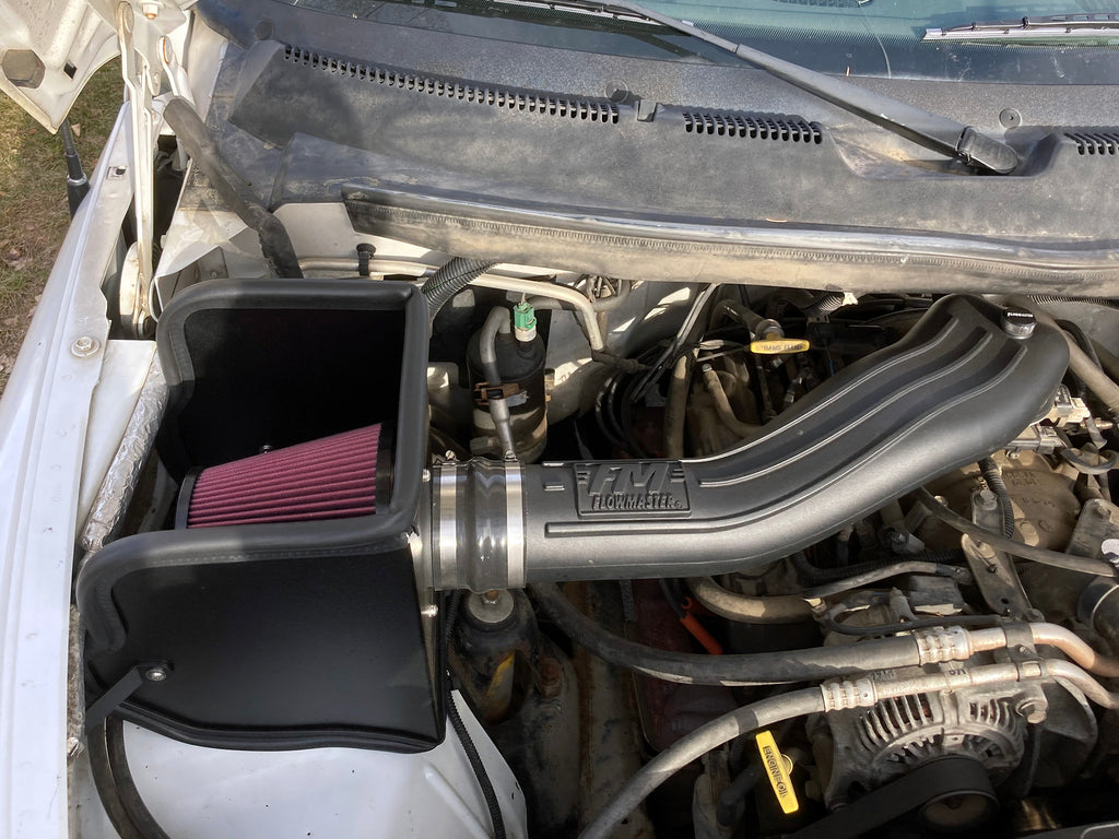 Delta Force Performance Air Intake Fits 1994-2001 Dodge Ram 1500, 1994-2002 2500, 3500 Trucks With 5.2L And 5.9L Engines Flowmaster