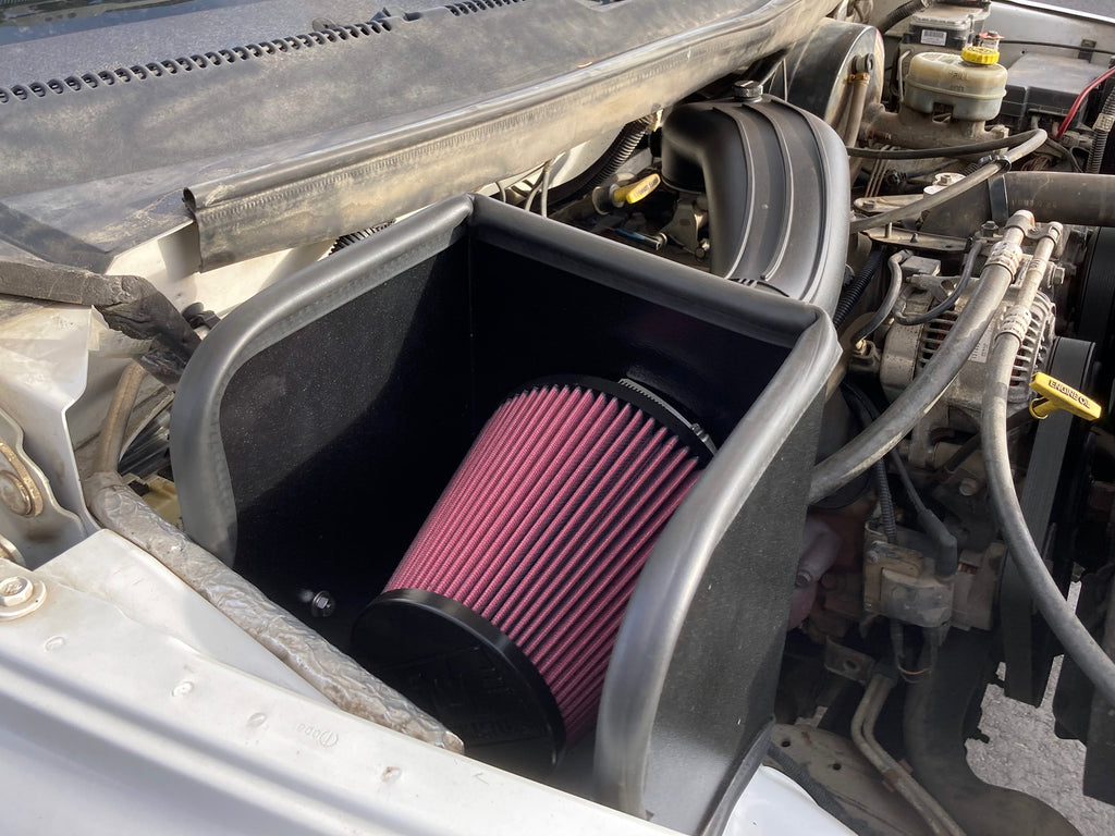 Delta Force Performance Air Intake Fits 1994-2001 Dodge Ram 1500, 1994-2002 2500, 3500 Trucks With 5.2L And 5.9L Engines Flowmaster