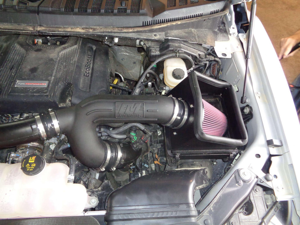 Delta Force Performance Air Intake Carb Compliant Fits 2017-2018 Ford F-150 With 3.5L Ecoboost Engine Carb Compliant Under Eo # D-698-7 Flowmaster