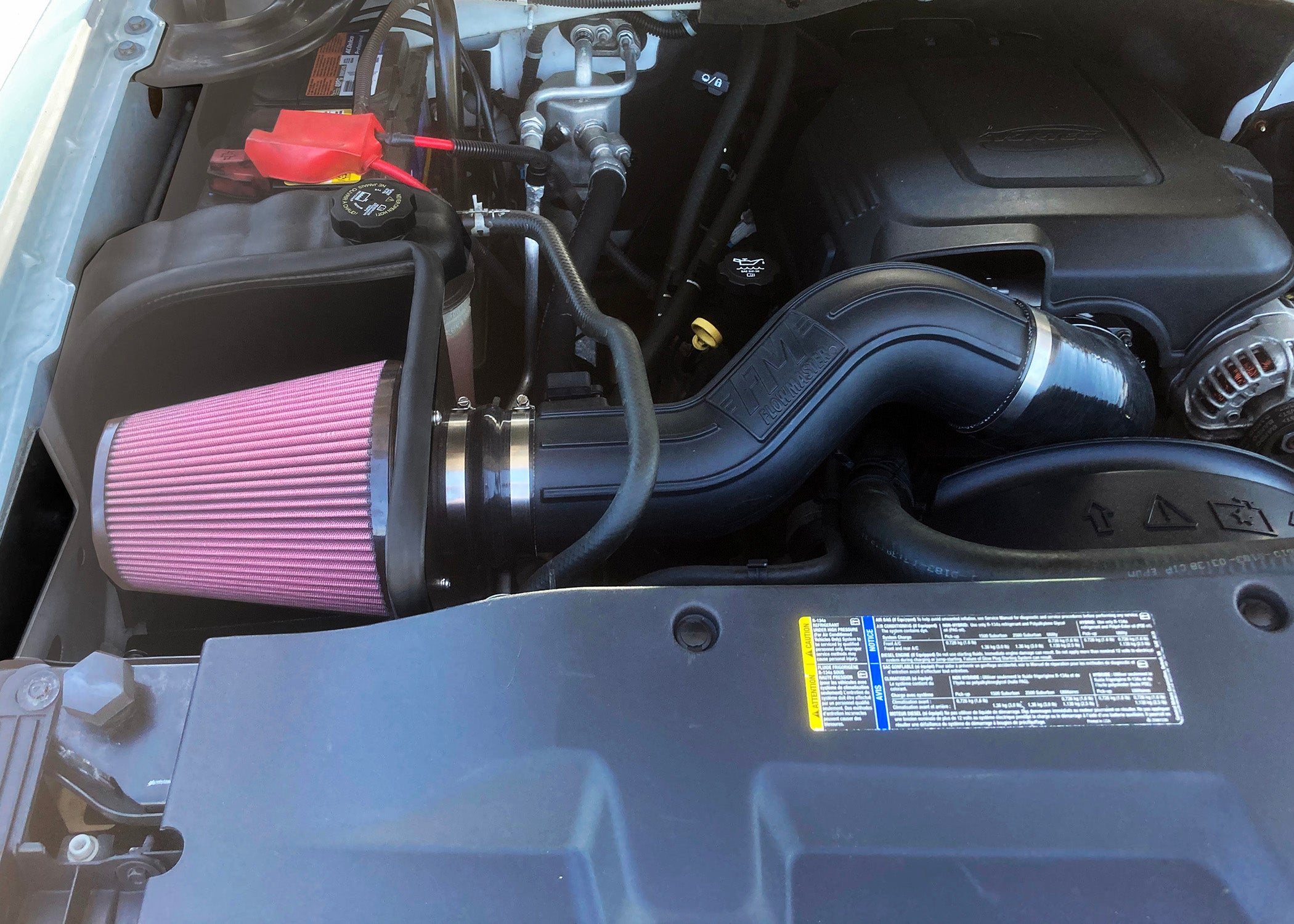 Delta Force Performance Air Intake Fits 2009-2015 Chevrolet/Gmc Silverado/Sierra 2500Hd/3500Hd 6.0L Gas Engine Flowmaster