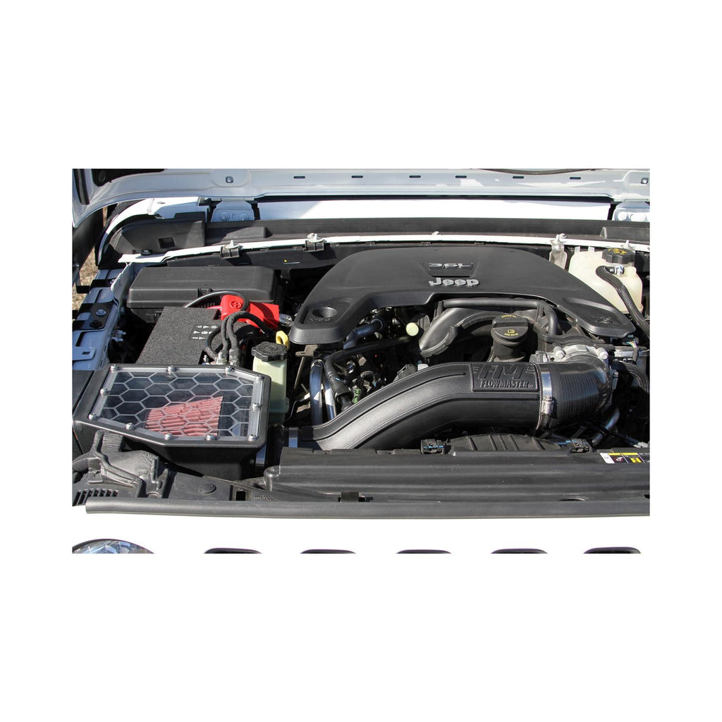Delta Force Performance Air Intake Fits 2018-2025 Jeep Wrangler Jl/Jlu Models With 3.6L Engine & 2020-2025 Jeep Gladiator Trucks With The 3.6L Engine Carb Eo # D-698-10 Compliant For 2018-2020 Wranglers And 2020 Gladiator 3.6L Flowmaster