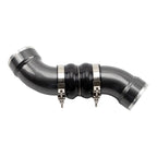 Wehrli 06-10 Chevrolet 6.6L LBZ/LMM Duramax Passenger Side 3.5in Intercooler Pipe - Bengal Silver