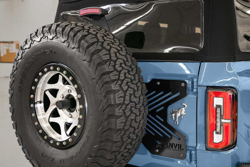21-25 Ford Bronco Spare Tire Relocation Kit Anvil Off-Road