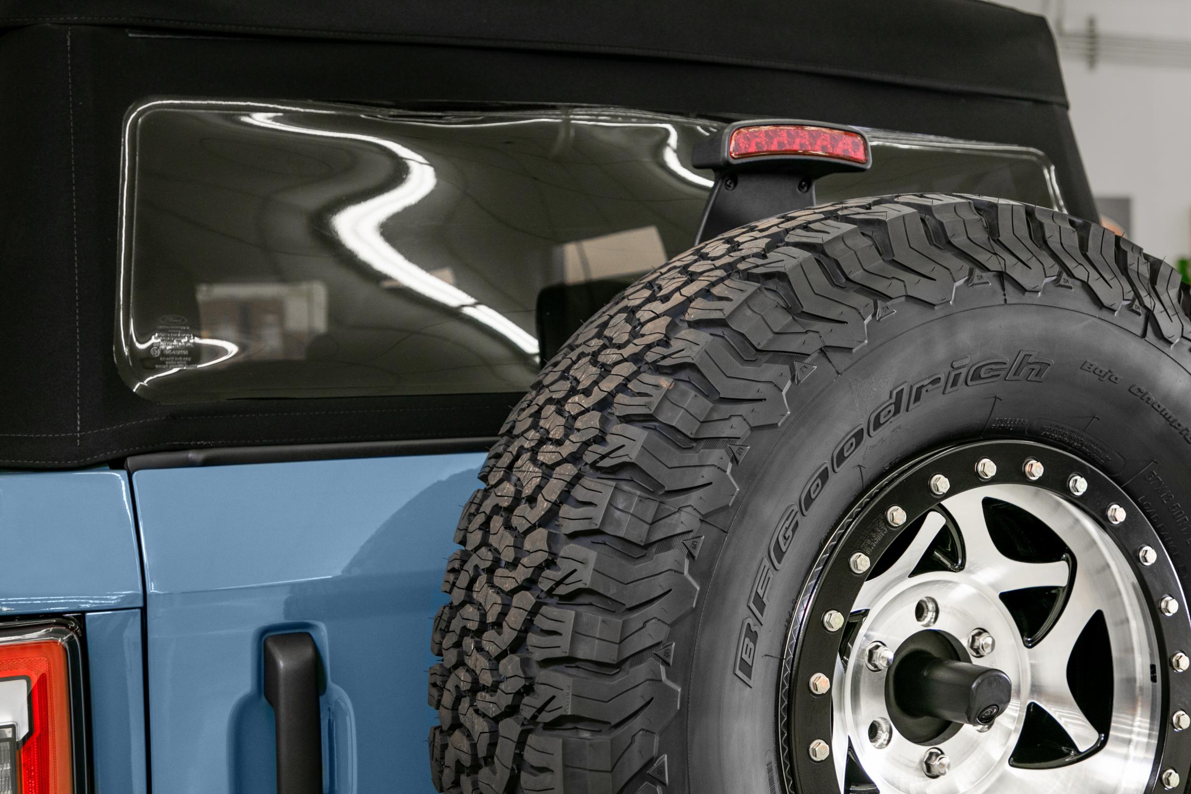 21-25 Ford Bronco Third Brake Light Relocation Kit Anvil Off-Road