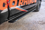 RB10 Running Boards With Mounting Brackets Textured Black 2019-2026 Silverado/Sierra 1500/2500 HD Go Rhino