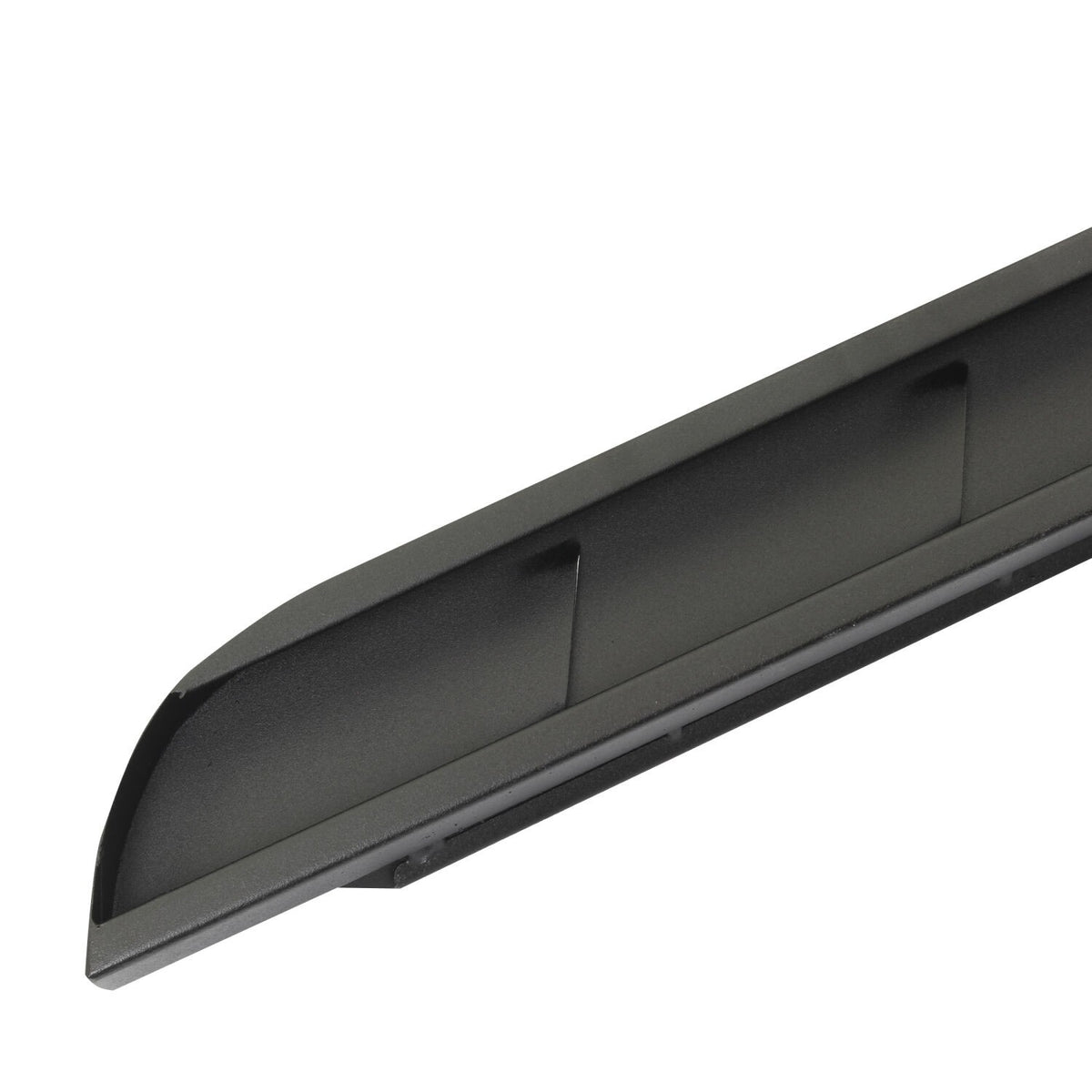 RB10 Slim Line Running Boards With Mounting Brackets Curved Textured Black 2004-2014 Ford F-150 Go Rhino