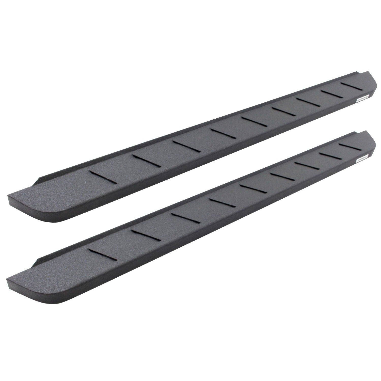 RB10 Running Boards With Mounting Brackets & 2 Pairs of Drop Steps Kit Protective Bedliner Coating 2007-2021 Toyota Tundra Extended Cab Go Rhino