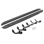 RB10 Slim Line Running Boards With Mounting Brackets Protective Bedliner Coating 2014-2024 Toyota 4Runner Go Rhino