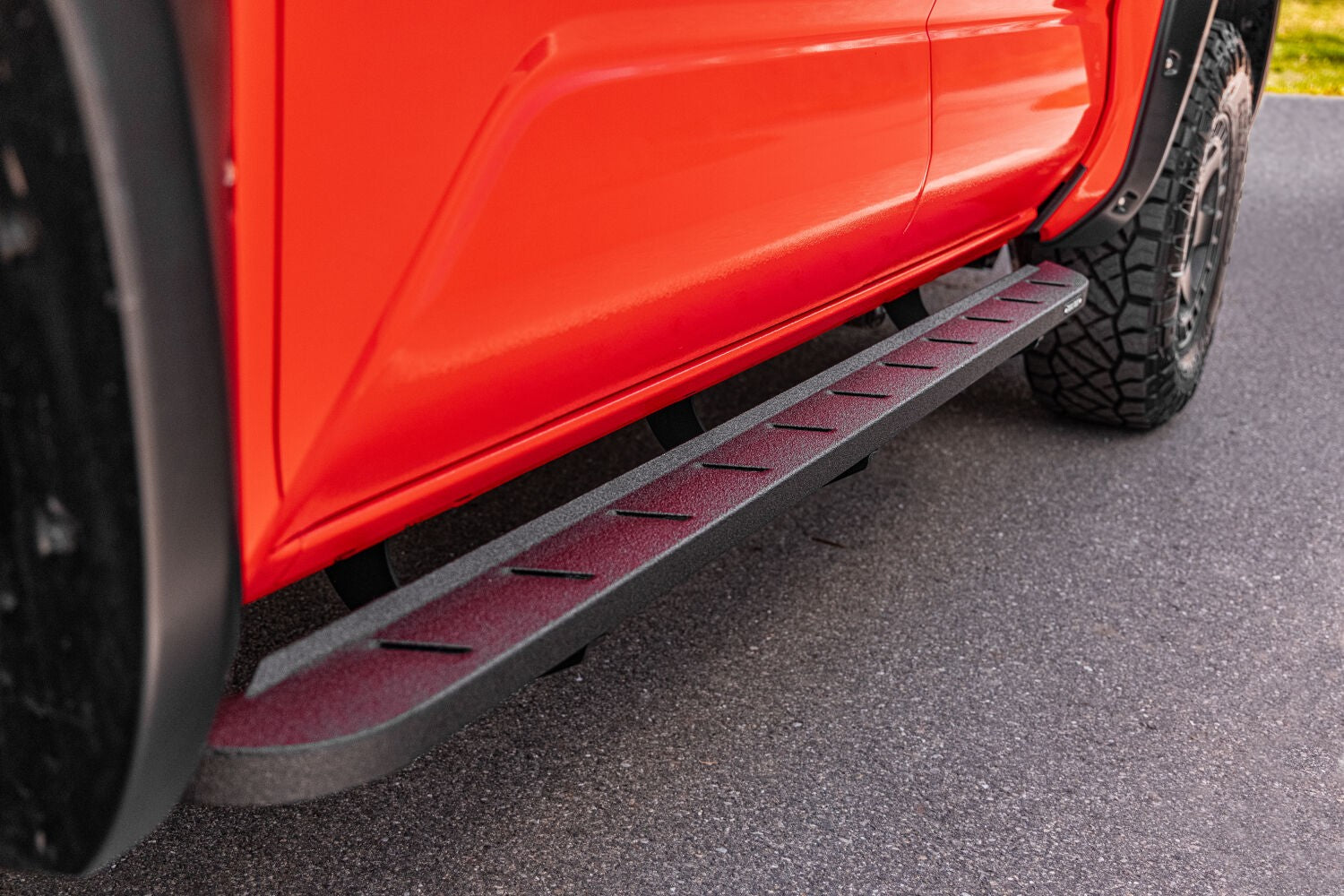 RB10 Slim Line Running Boards W/Brackets Bedliner coating 2025-2026 Toyota 4Runner Go Rhino