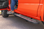 RB10 Slim Line Running Boards W/Brackets Bedliner coating 2024-2026 Toyota Tacoma Go Rhino