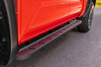 RB10 Slim Line Running Boards W/Brackets Bedliner coating 2024-2026 Toyota Tacoma Go Rhino