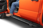 RB10 Running Boards W/Brackets Kit Bedliner coating 2024-2026 Toyota Tacoma Go Rhino