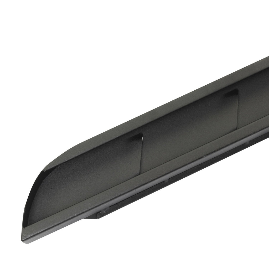 RB10 Slim Line Running Boards With Mounting Brackets Cruved Textured Black 2022-2026 Toyota Tundra Extended Cab Go Rhino