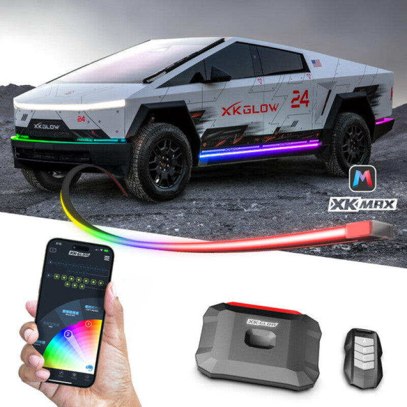XK Glow Tesla Cybertruck XKmax Body Gap Kit