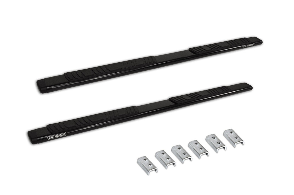 5 Inch OE Xtreme Low Profile SideSteps 75in Long Black Bars Only 2011-2019 Ford Explorer Go Rhino